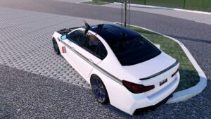 Roblox Highway Racers Reborn Driving A White Car