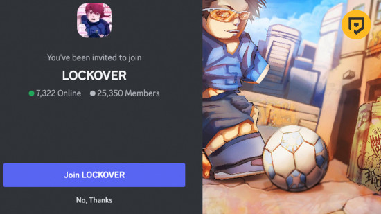 Códigos LockOver: uma imagem do Roblox LockOver Discord.