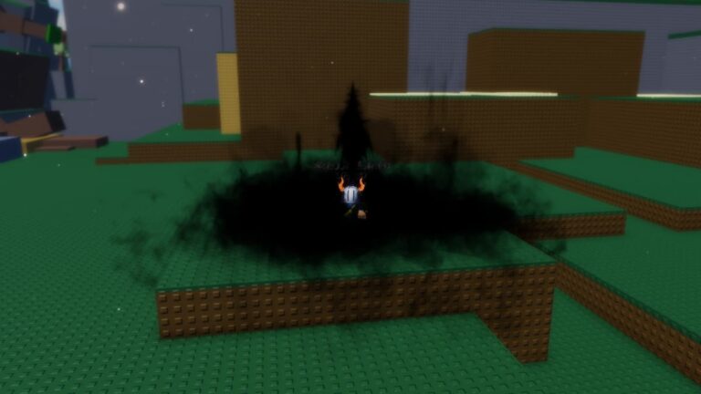 Roblox Anime Auras Rng Avatar Enveloped In Pure Black Flames