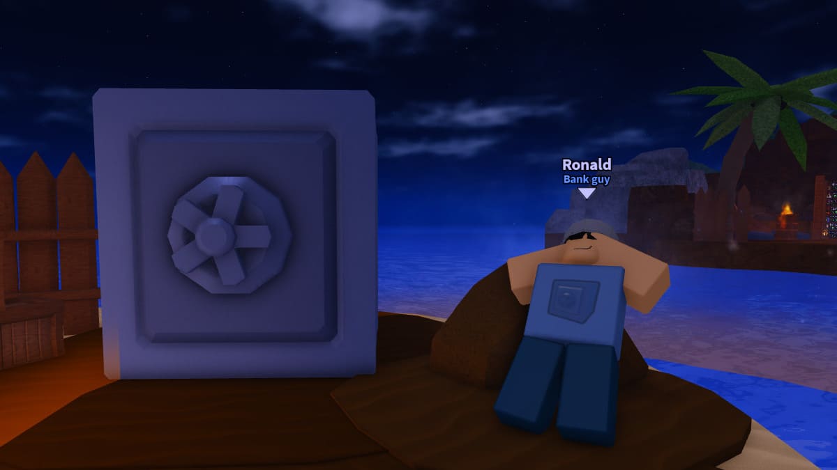 Ronald, NPC do cara do banco em Dig It Roblox