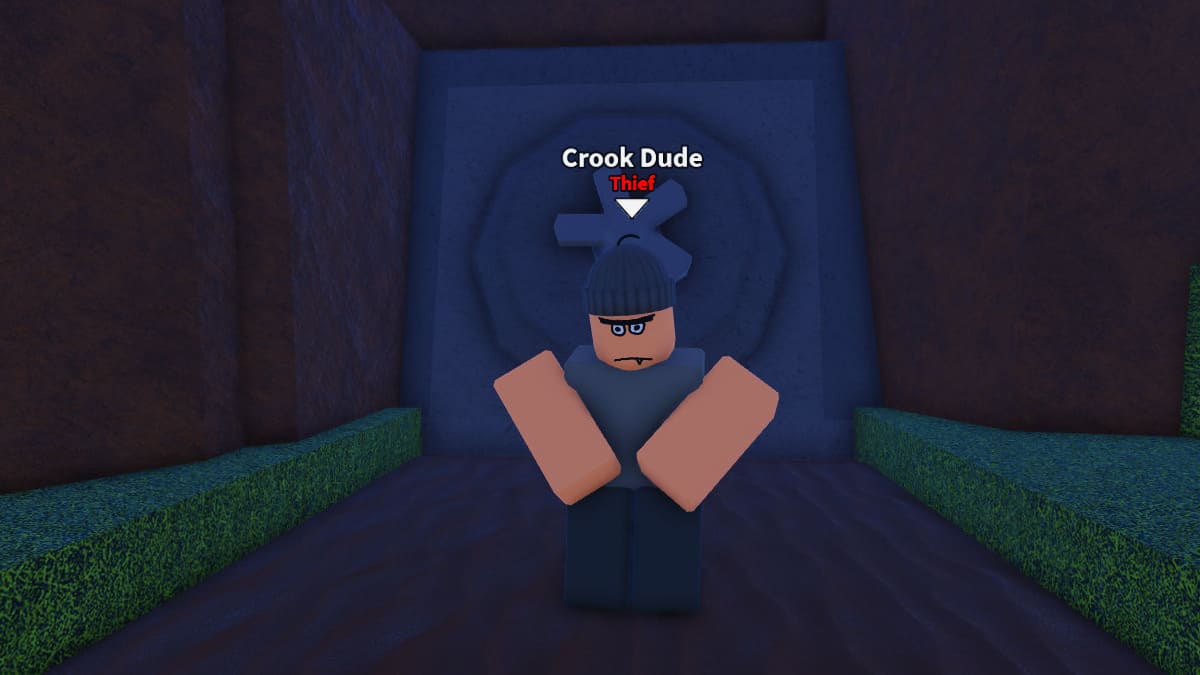 Crook Dude, ladrão NPC em Dig It Roblox