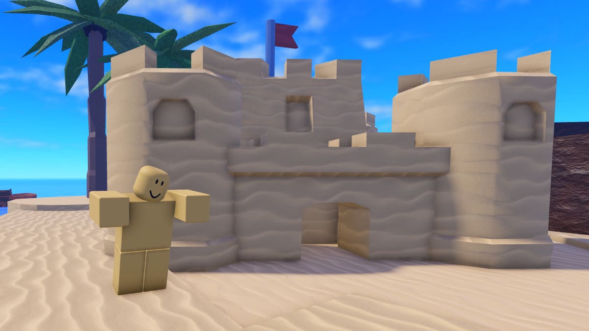 Sand Guy NPC em Dig It Roblox