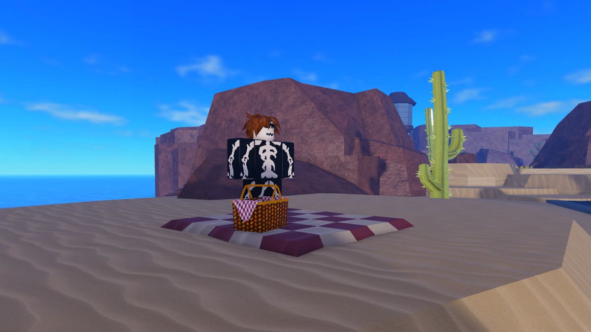 NPC do cara esqueleto em Dig It Roblox