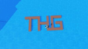 Roblox Build A Raft Or Die Letters T H G Made Out Of Wood Floating On Water