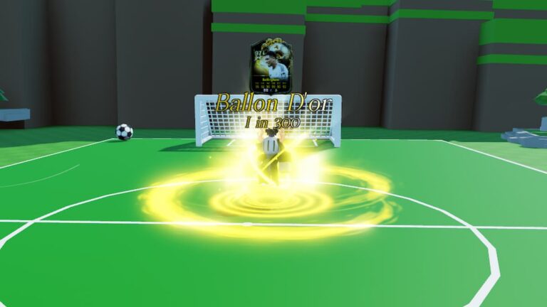 Roblox Goals Rng Avatar Glowing Golden Ballon Dor 1 In 300