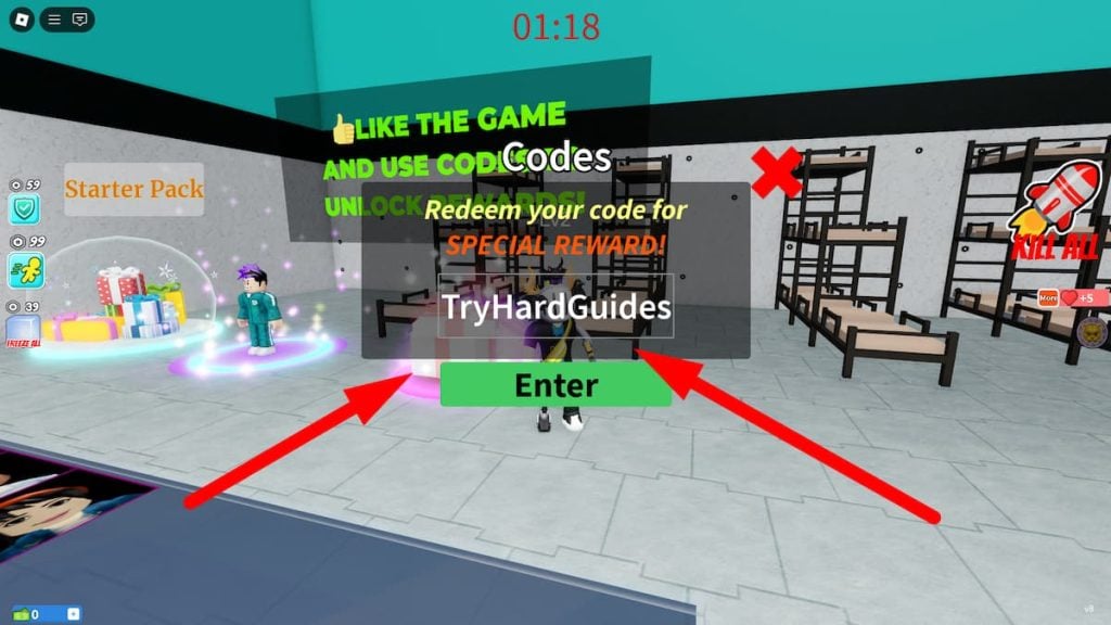 Como resgatar códigos no jogo 2 roblox