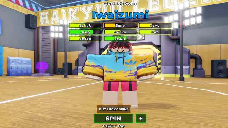 Lista de níveis de estilo Haikyuu Legends - Roblox