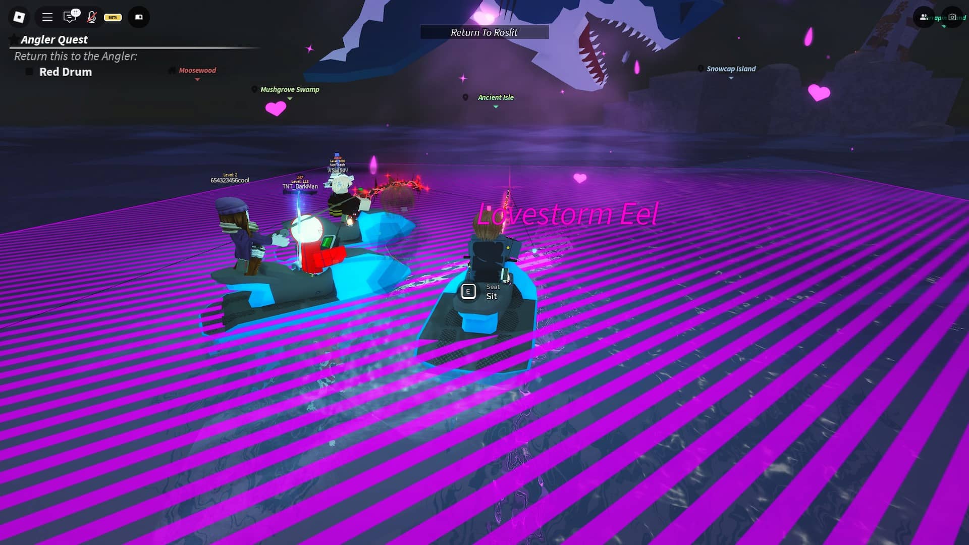 Evento Lovestorm em Fisch