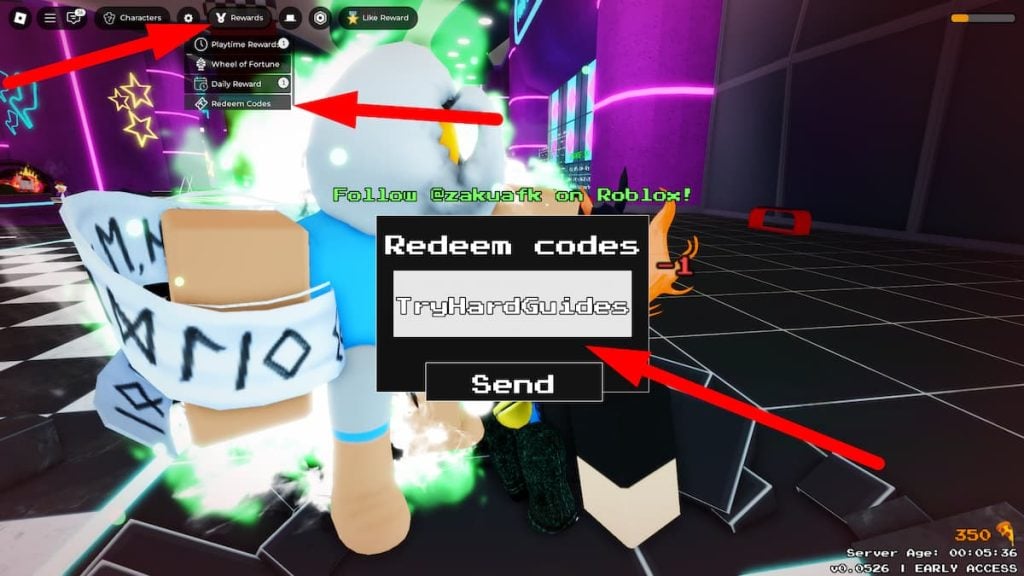 Como resgatar códigos no FNAF Battlegrounds Roblox