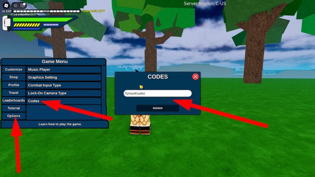 Como resgatar códigos em Dragon Ball online gerações roblox